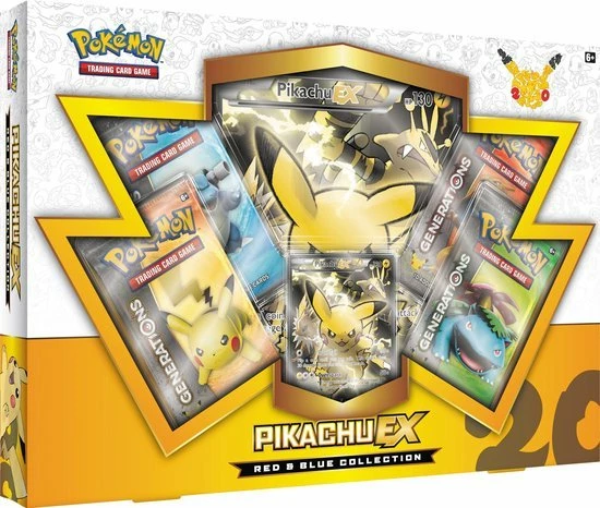 Red & Blue Collections: Pikachu EX Collection (European Version)