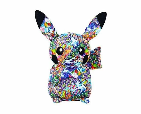 Shibuya Graffiti Art Pikachu Plush Pokemon Center Exclusive