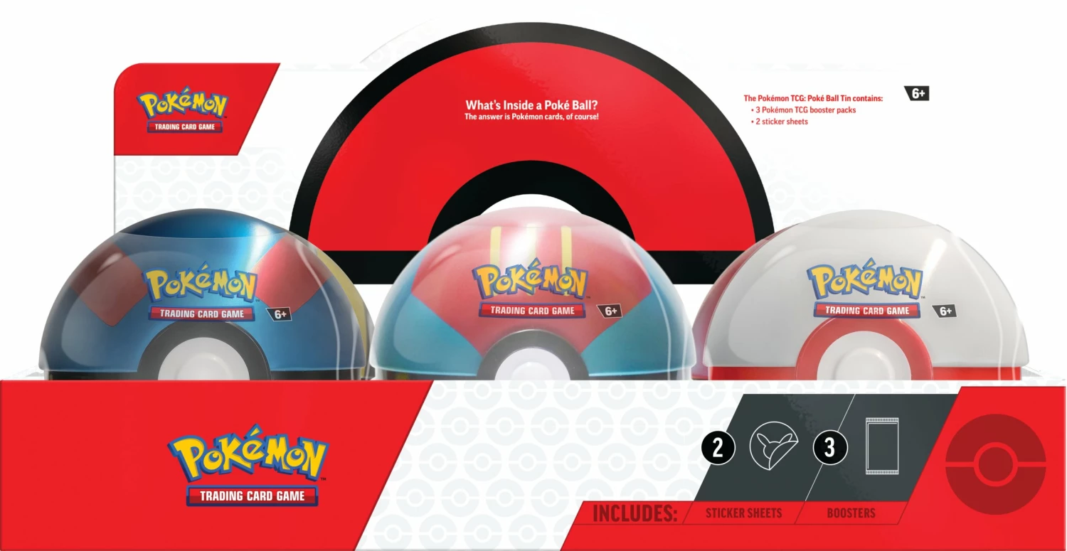 Pokeball Tins Autumn 2023