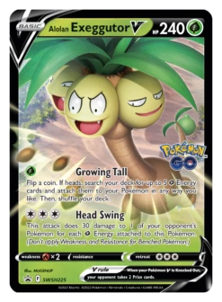Pokémon GO Collection Alolan Exeggutor V