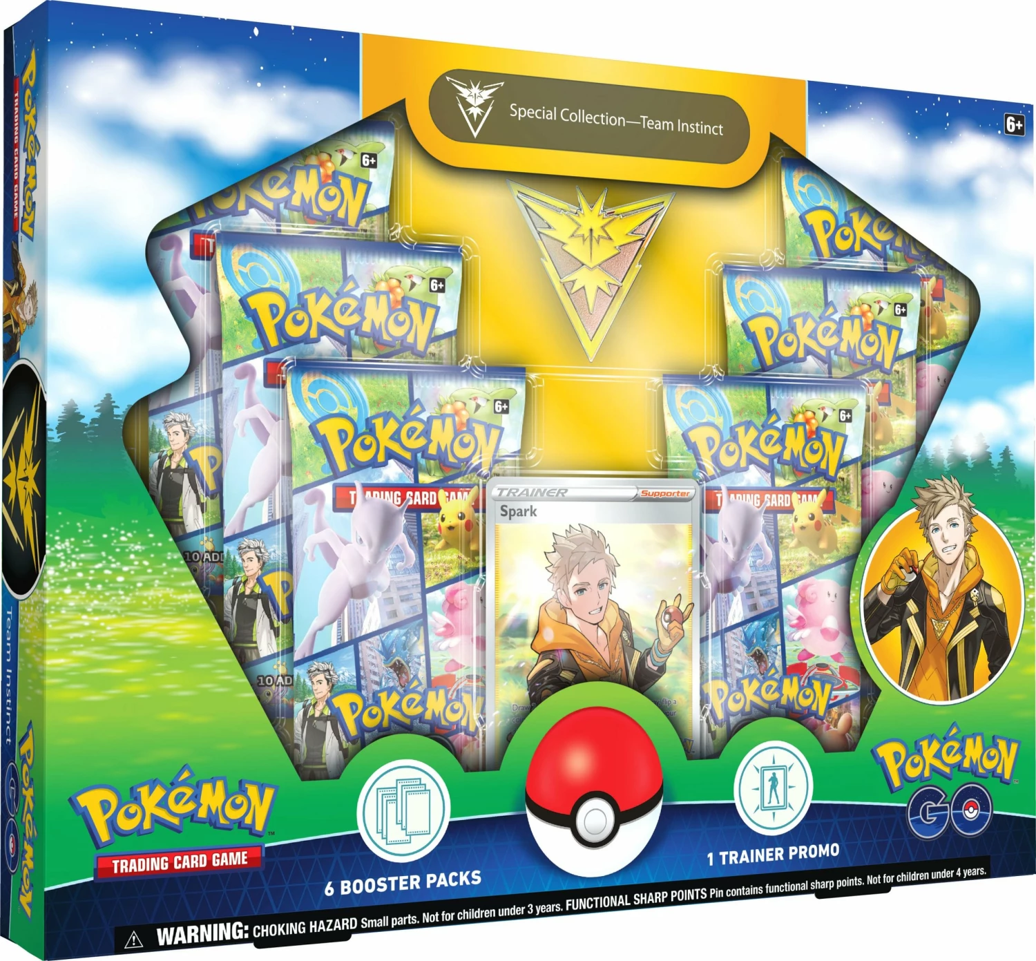 Pokémon GO Special Collection Team Instinct / Team Mystic / Team Valor