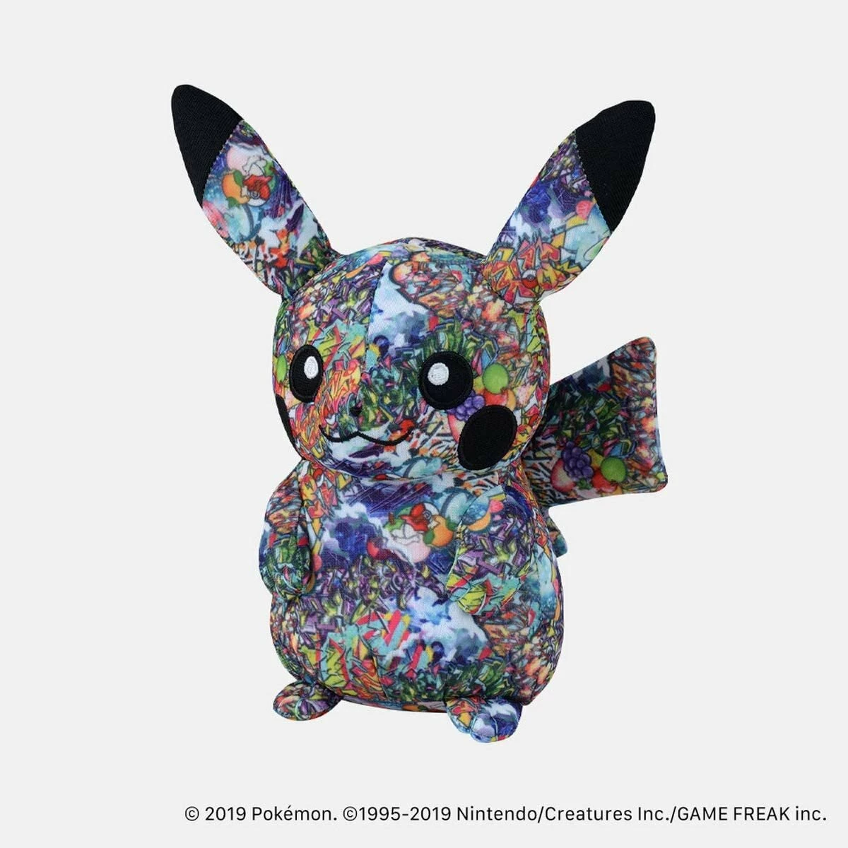 Shibuya Graffiti Art Pikachu Plush Pokemon Center Exclusive - Image 3