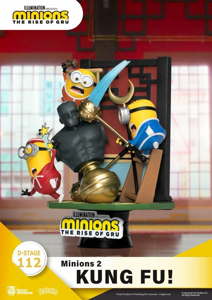 Minions 2 D-Stage Diorama Kung Fu! - Image 3