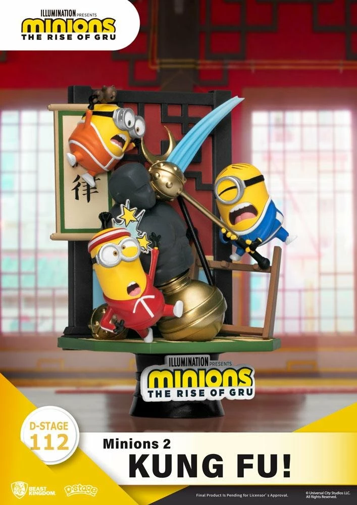 Minions 2 D-Stage Diorama Kung Fu! - Image 2