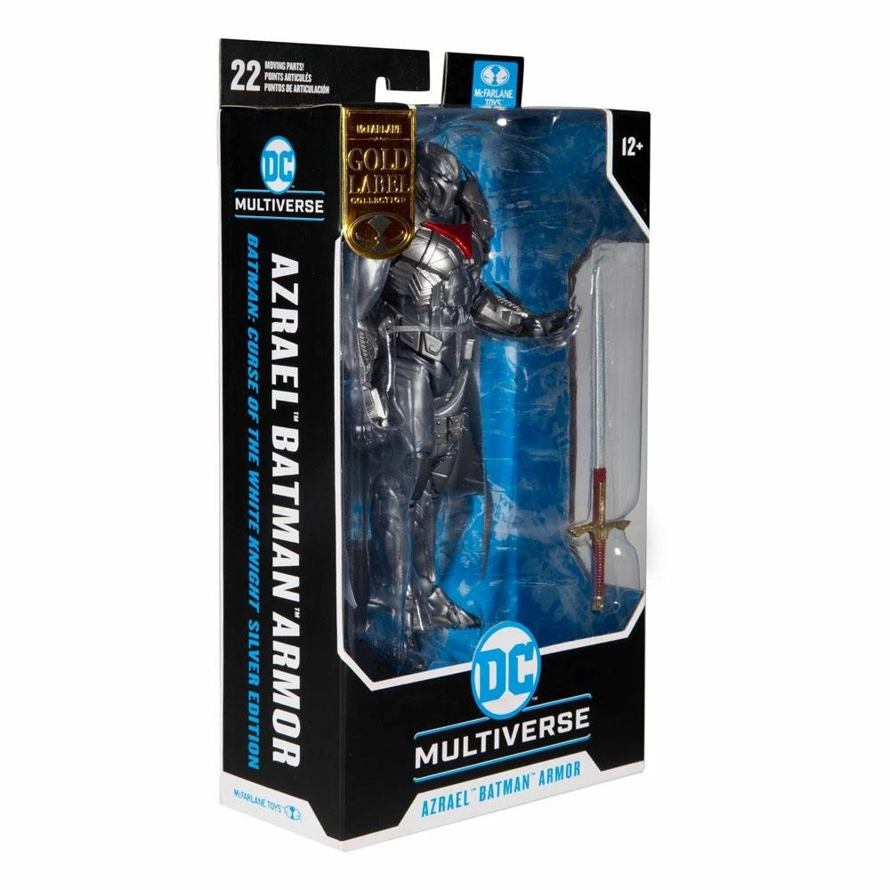 DC Multiverse Action Figure Azrael Batman Armor (Batman: Curse Of The White Knight) Gold Label - Image 3