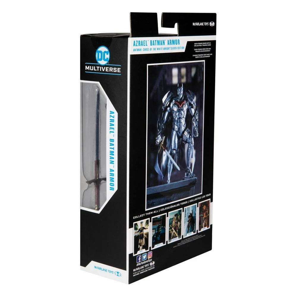 DC Multiverse Action Figure Azrael Batman Armor (Batman: Curse Of The White Knight) Gold Label - Image 4