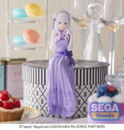 Re:Zero - Starting Life In Another World: Lost In Memories PM Perching PVC Statue Emilia Dressed-Up Party